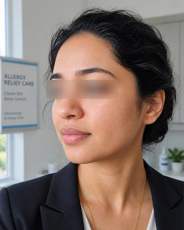 Allergy relief care after result